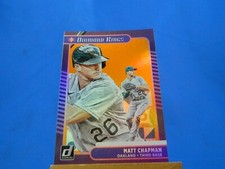 Matt Chapman Donruss 2021 Diamond Kings Orange Holo