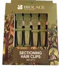 10 BOXES of BIOLAGE Earth Day Gator Sectioning Hair Clips Set of 4