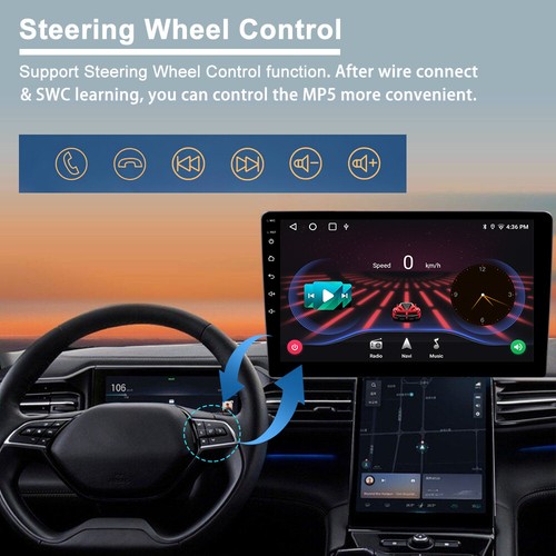 For Honda CRV 2002-2006 Carplay Android 13 Car Stereo Radio Head Unit GPS+Camera - Picture 5 of 14