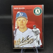 2023 Chrome Platinum Anniversary Base #381 Nick Allen  - Oakland Athletics