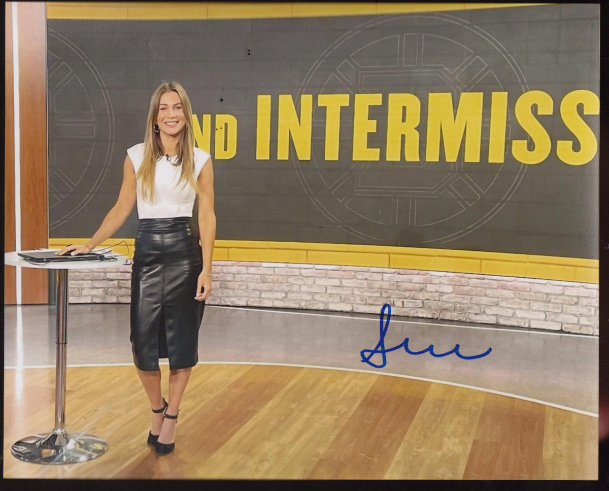 lot SOPHIA JURKSZTOWICZ Signed 8x10 Photos NESN RED SOX BRUINS