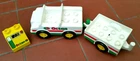 Lego Duplo Motorbike Transporter Octan Car Trailer Plus Petrol Pump