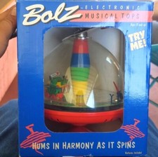 Bolz Music Spinning Top Toy 1994