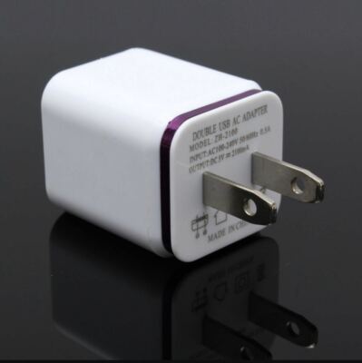 Lot Dual Wall Charger Charging Plug Adapter For Samsung and Universal