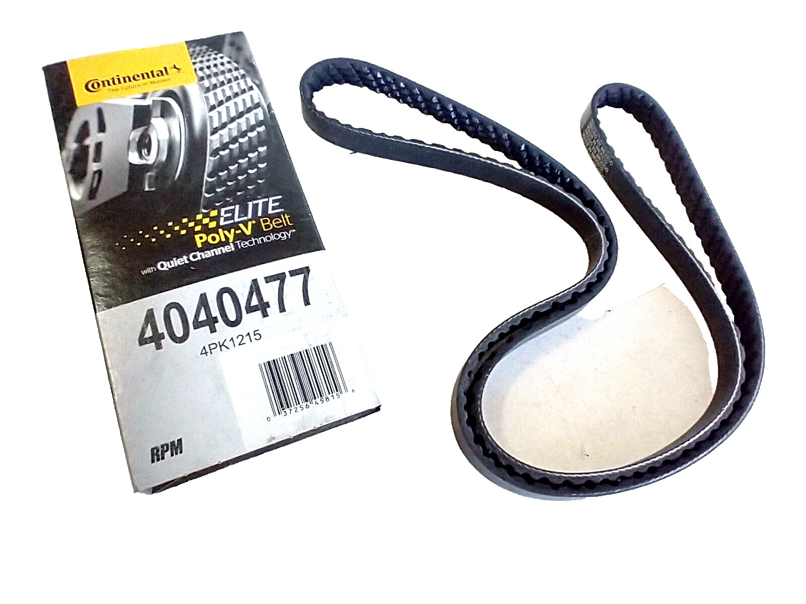 NEW Serpentine Belt Poly-V The Quiet Belt Gatorback CONTINENTAL ELITE 4040477