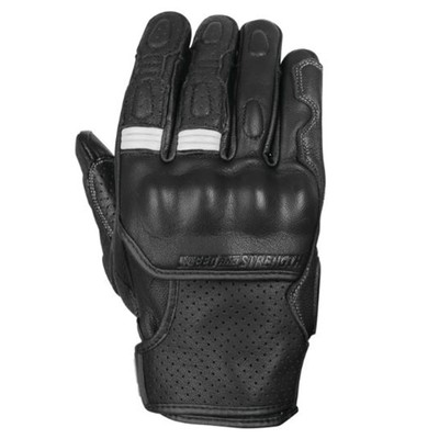 Speed And Strength Men's Twist Of Fate Leather Glove Black/White, Medium 892326