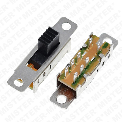 Interruttori A Scorrimento SPDT Chanzon - 20 Pezzi, 3 Pin, 6 Mm, Per PCB, Arduino E Circuiti Elettronici - Foto 5