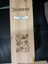 CASSA/CASSETTA IN LEGNO PER BOTTIGLIA IERMANN VINNAIOLI VINTAGE DA COLLEZIONE