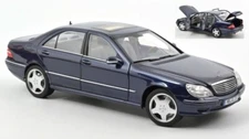 Mercedes S55 AMG 2000 Bleu Métallique 1:18 Model 183817 Norev
