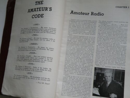*THE RADIO AMATEUR'S HANDBOOK 1954* ARRL HAM ANNUAL COMPLETE FAIR/GOOD CONDITION - Zdjęcie 5 z 24