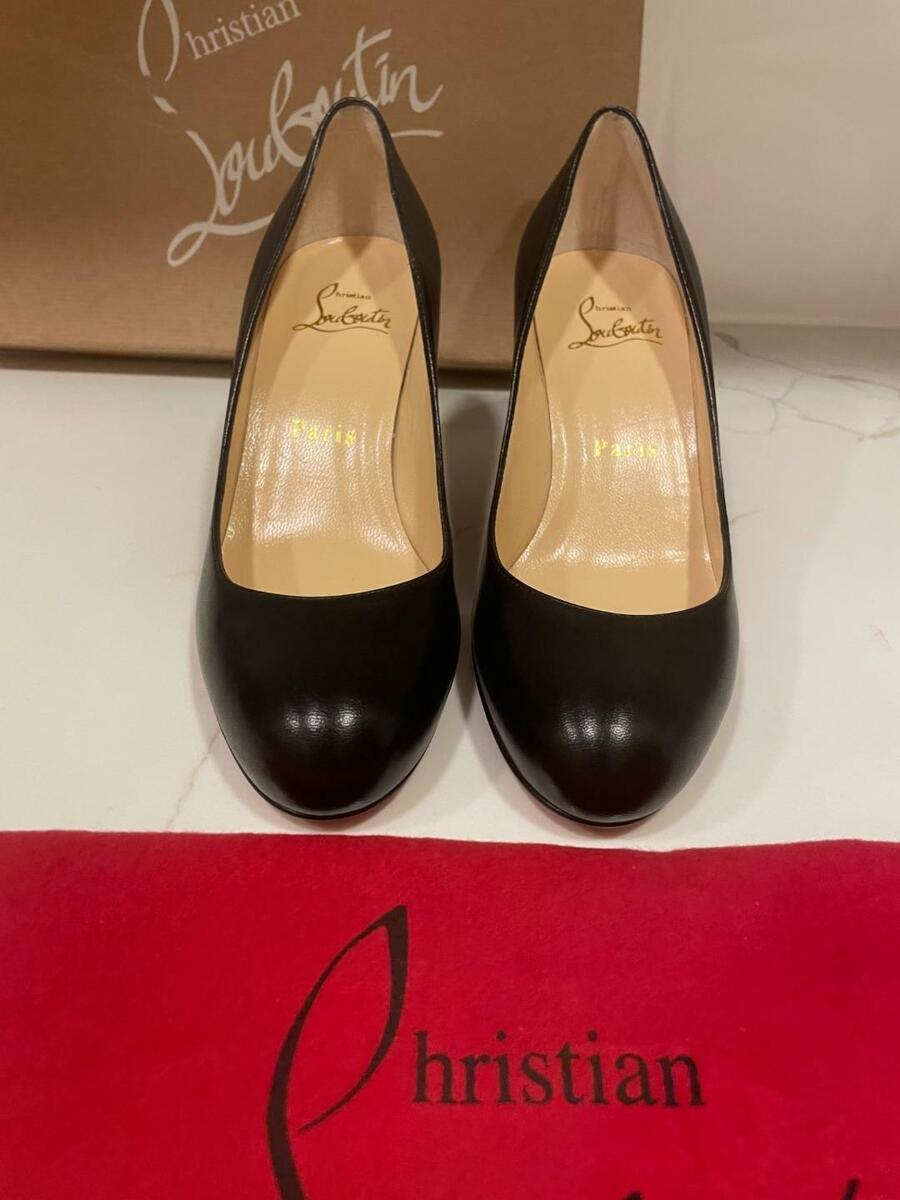 Christian Louboutin SIMPLE PUMP 70 Nappa Leather Heels Shoes Christian Louboutin SIMPLE PUMP 70 Nappa Leather Heels Shoes