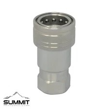 3/8″ ISO 7241-B Quick Disconnect Hydraulic Female Coupler, 1/2″ SAE Thread
