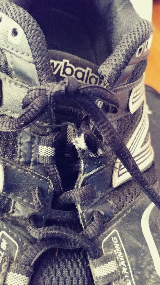 ZAPATOS DEPORTIVOS HOMBRE NEW BALANCE 416 ENTRENAMIENTO CUERO NEGRO TALLA 12 EE MX416BL Foto 2 de 4