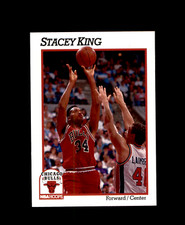 1991-92 Hoops #31 Stacey King Chicago Bulls Oklahoma Sooners