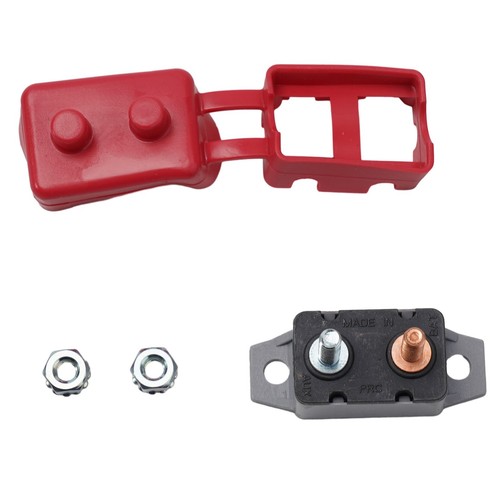 1PCS Interruttore Reset Automatico per Auto Camper Marine 12-24V 10-50 Ampere - Foto 11 di 50