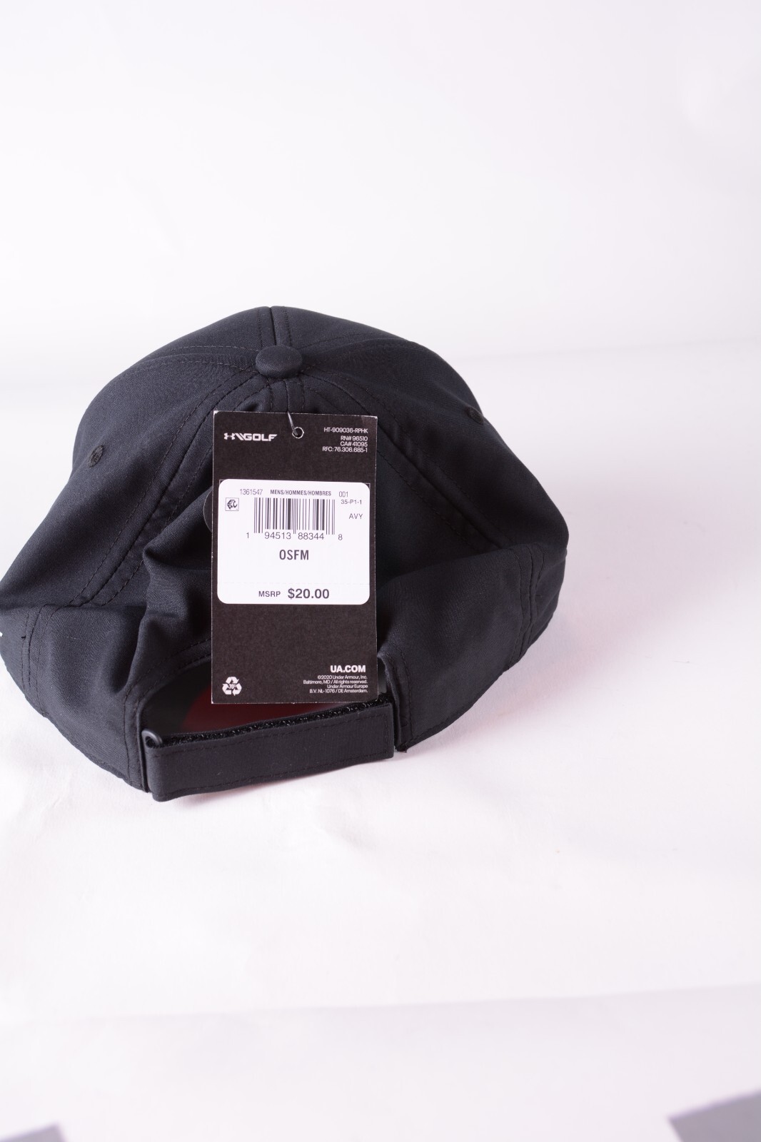 Under Armour Men's UA Golf96 Hat Black eBay