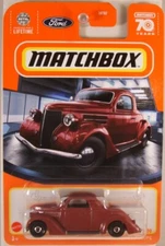 MATCHBOX #19 1936 Ford Coupe, 2023 issue (NEW in BLISTER)