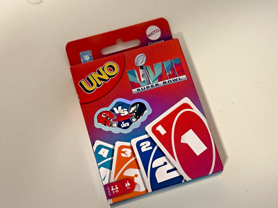 UNO Card Game 2023 Super Bowl New Old Stock | eBay