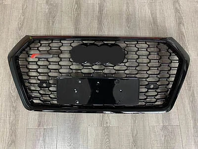 Grille avant noire maille nid dabeille pour vendre Audi Q5 SQ5 RSQ5 2018 2019