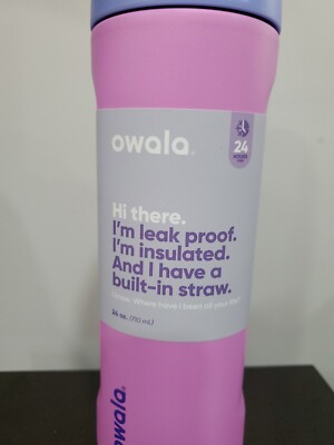 Owala FreeSip Stainless Steel Water Bottle / 24oz / Color