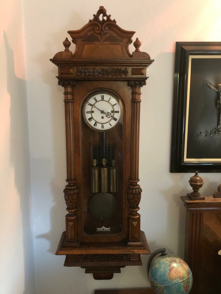 Wiener Uhr Gustav Becker Gewichte