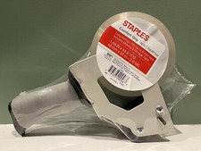 Staples Comfort Grip Tape Dispenser with Packing Tape, 1.88" x 54.6 Yds