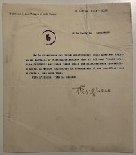 RSI XA FLOTTIGLIA MAS LETTERA AUTOGRAFA BORGHESE ALLA FAMIGLIA CARABELLI 1944