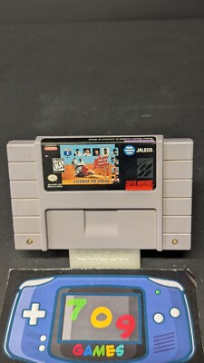 Super Bases Loaded 3: License to Steal Super Nintendo Entertainment System SNES