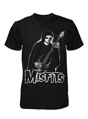 Misfits T-Shirt Bass Fiend The Crimson Ghost Schädel Skull Mascot Logo
