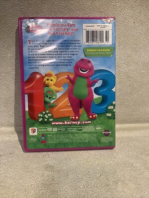 Barney A Counting We Will Go DVD 884487108141| eBay