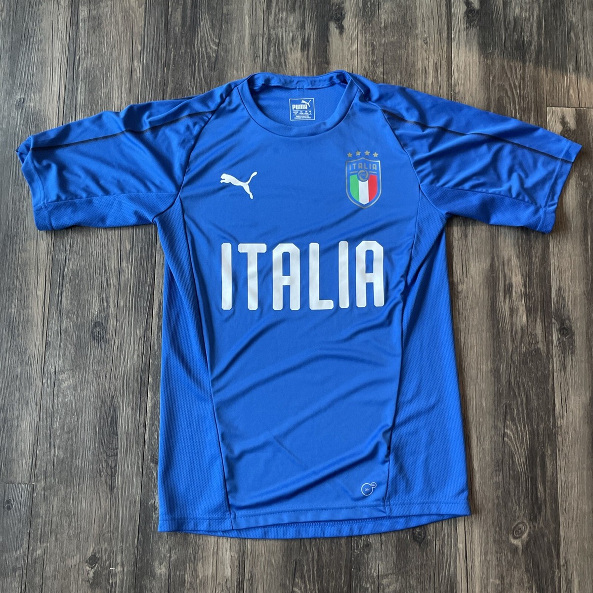 Soccer Jersey T Shirt Italia Puma PUMA Italia Away Shirt 2012 White