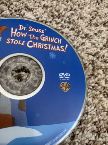 Dr. Seuss How the Grinch Stole Christmas DVD. Good - Picture 3 of 4