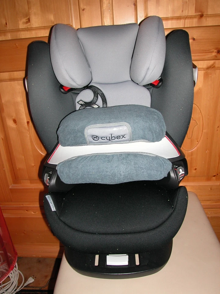 EKO Sommerbezug Schonbezug Frottee Fangkörper Cybex Pallas M + M-Fix S-Fix dklgrau