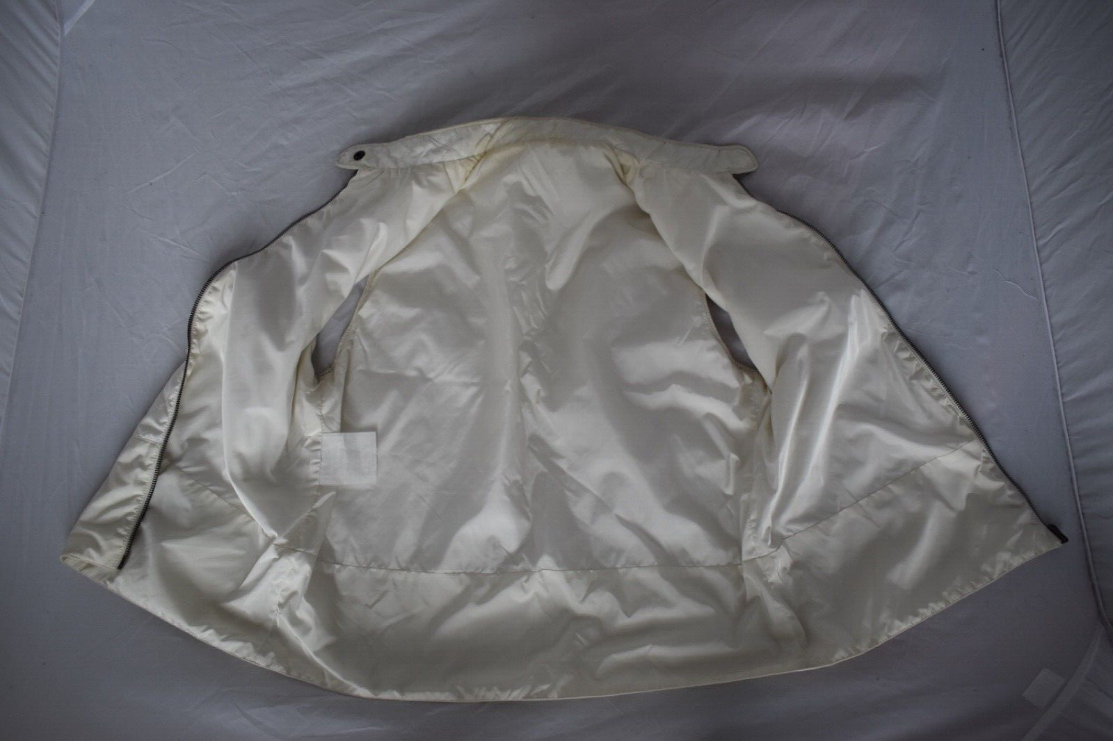 Prada White Lightweight Polyester Zip Quilted Gil… - image 18