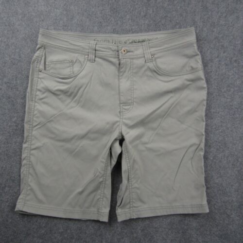 Prana Brion II Shorts Mens 36x11 Gray Outdoor Hiking Camping Stretch Trail - Picture 1 of 9