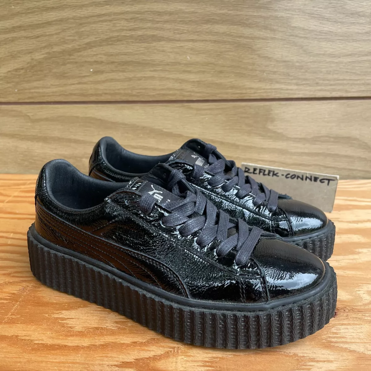 Puma X Rihanna Fenty Sneakers In Black