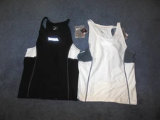 NWT Profile Design Set Of 2 Small Triathlon Cycling Shirts Jerseys Black White