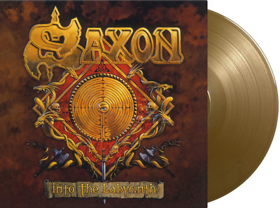 Saxon - Into the Labyrinth Limited 180GR Audiophile Gold Vinyl LP 1000 WW  NEU