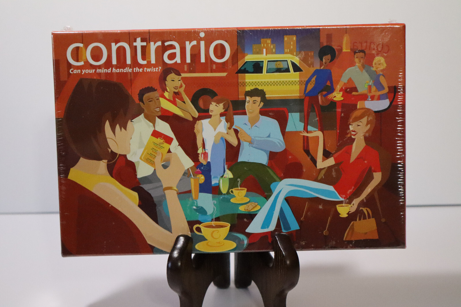 Vtg 2004 CONTRARIO Fox Mind Game for 2+ Players/Group Card Game