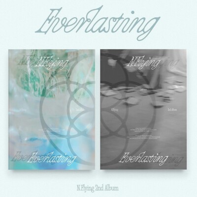 N.FLYING [EVERLASTING] 2nd Album CD+Foto Buch+Sticker+4 Karte+Buch Mark+Poster
