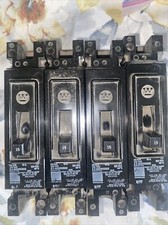 NOS WESTINGHOUSE 15 AMP CIRCUIT BREAKER SINGLE POLE 120 VAC EB1015 Lot of 4