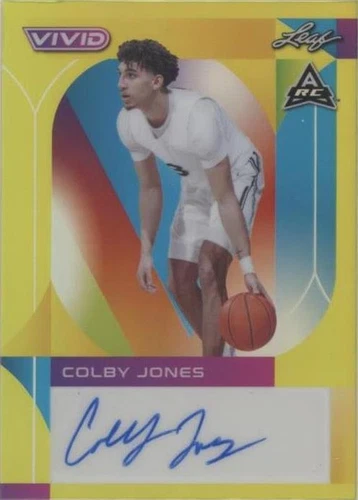 2022-23 Leaf Vivid - Colby Jones #BA-CJ1