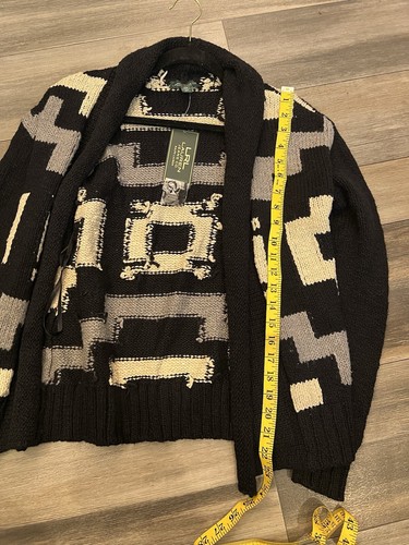 Neu mit Etikett Lauren Ralph Lauren Leinen- und Baumwollmischung Pullover Cardigan/Medium - Bild 4 von 7