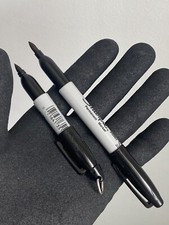 2 Black EDC, G10 Pens, Mini  Large Paracord Knot Tool, Spike, Tactical Sharpie