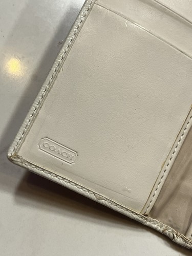 COACH KRISTIN CHAIN LINK MULTI CASE W / ID WINDOW WALLET - Picture 5 of 5
