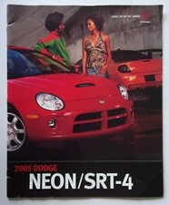 DODGE NEON orig 2005 USA Mkt Large Format Sales Brochure - SE SXT SRT SRT-4