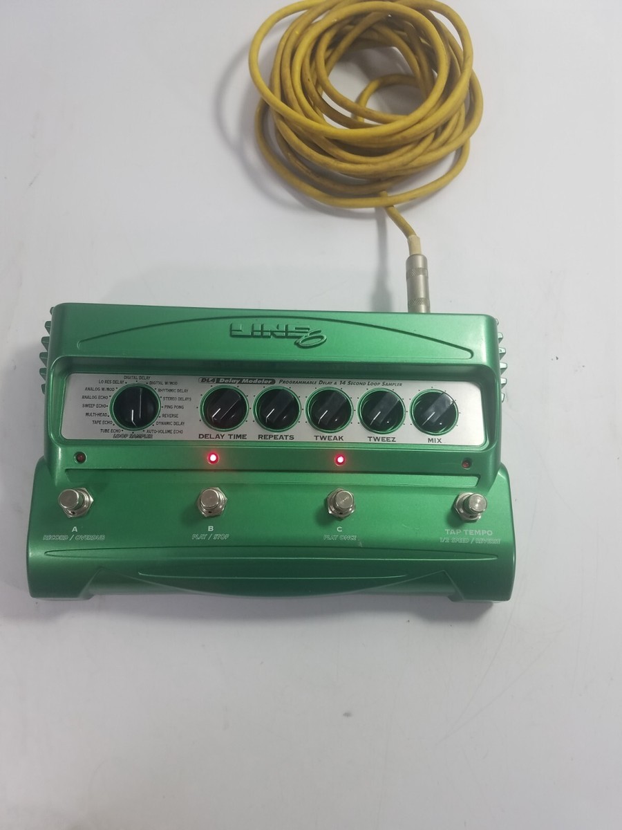 Line 6 DL4 Delay Modeler Guitar Effects Pedal w/ Cord