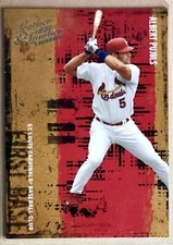2005 Albert Pujols Donruss Leather & Lumber 5 St. Louis Cardinals Future HOF