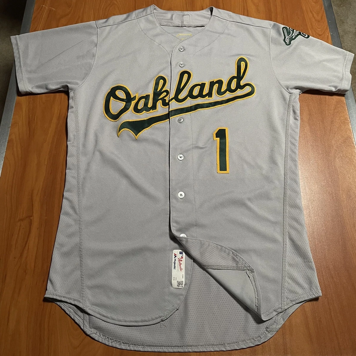Oakland a's top grey jersey