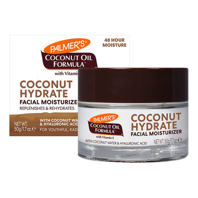 Palmer s Coconut Oil Formula Coconut Water Face Moisturizer, 1.7 Ounce Jar